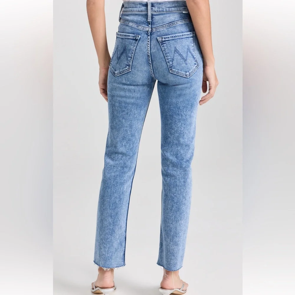 Mother Tomcat Ankle Fray Jeans - Picture 2 of 10